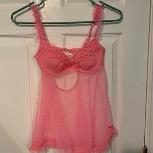 VICTORIA'S SECRET PINK TWO PIECE SET 34B
